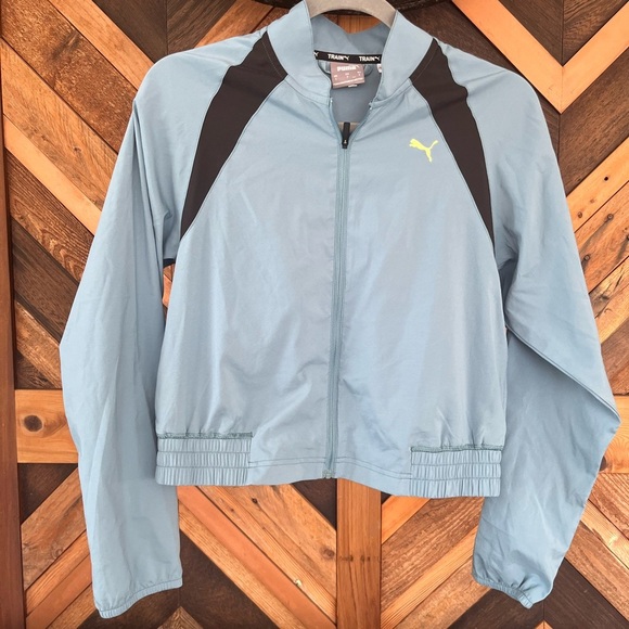 Women’s Puma Fit Crop Zip Jacket Size Small - Picture 5 of 12